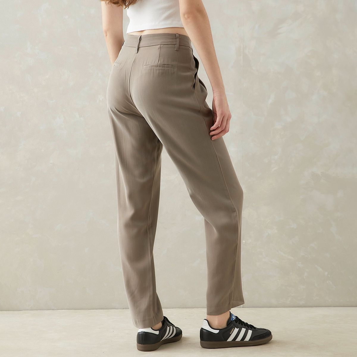 SYBILLA - Pantalón Sastrero Mujer Sybilla