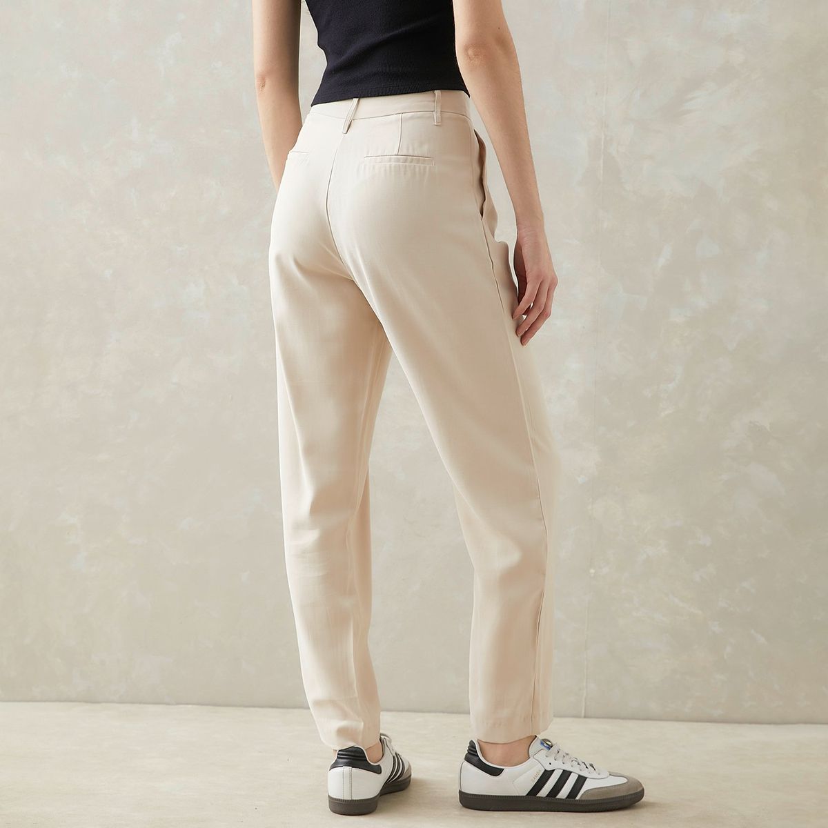 SYBILLA - Pantalón Sastrero Mujer Sybilla