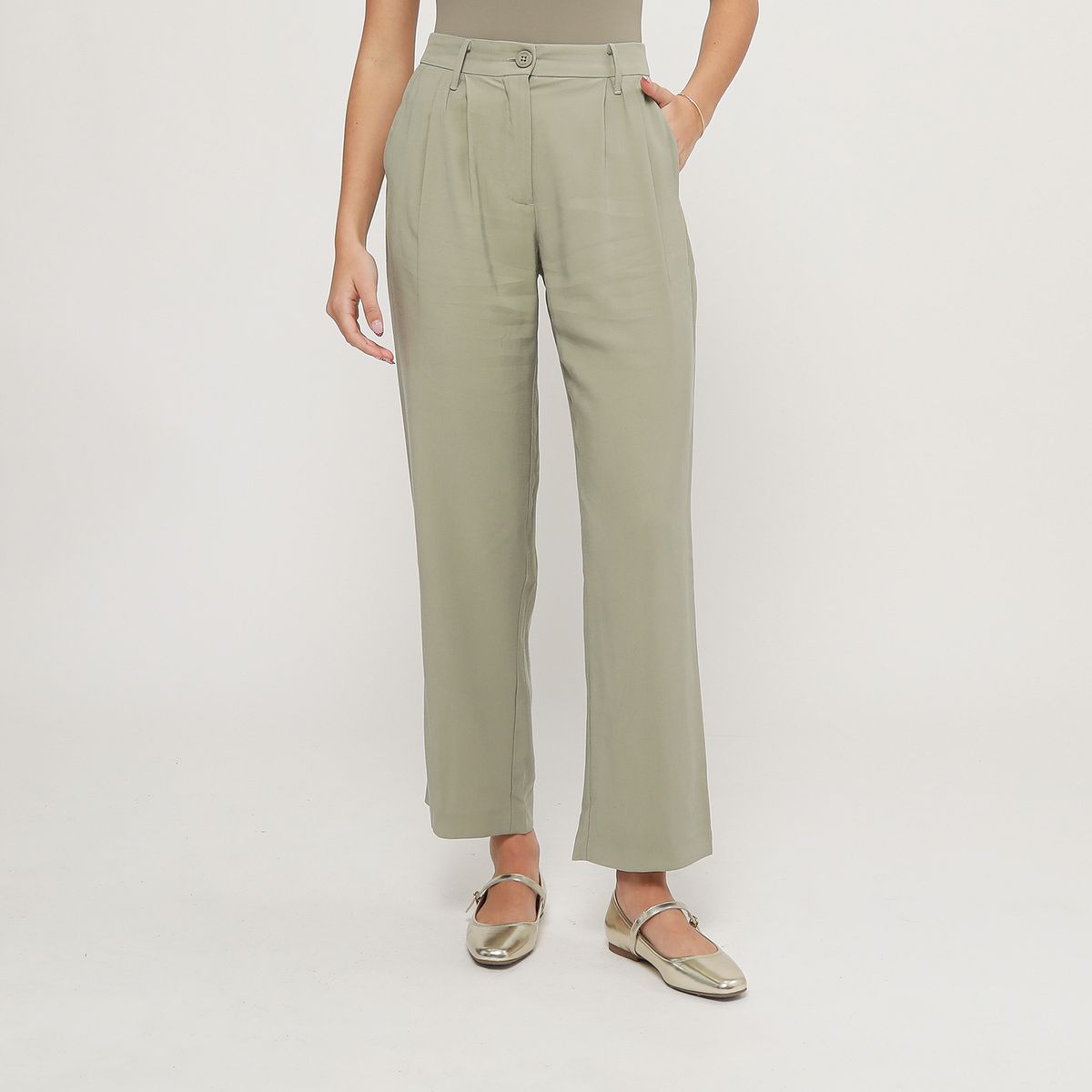 SYBILLA - Pantalón Sastrero Mujer Sybilla