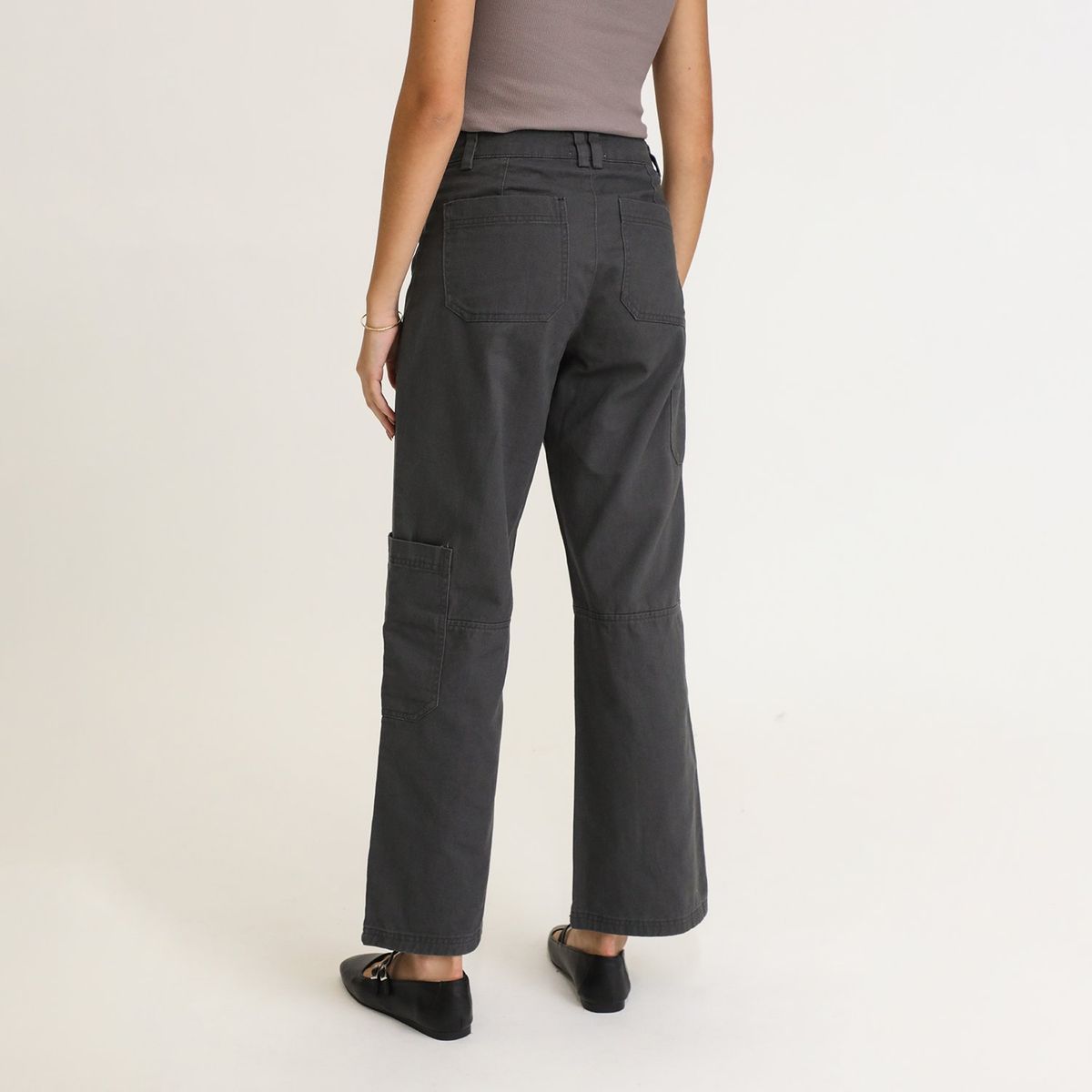 SYBILLA - Pantalón Cargo Casual Mujer Sybilla