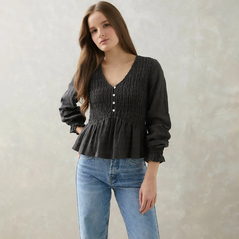 SYBILLA - Blusa Casual Mujer Sybilla