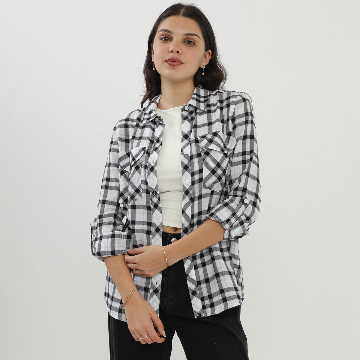 SYBILLA - Blusa Casual Mujer Sybilla