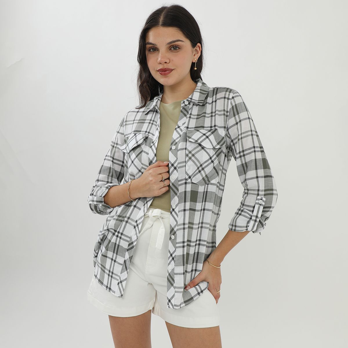 SYBILLA - Blusa Casual Mujer Sybilla