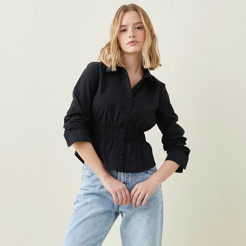 SYBILLA - Blusa Manga Larga Mujer Sybilla