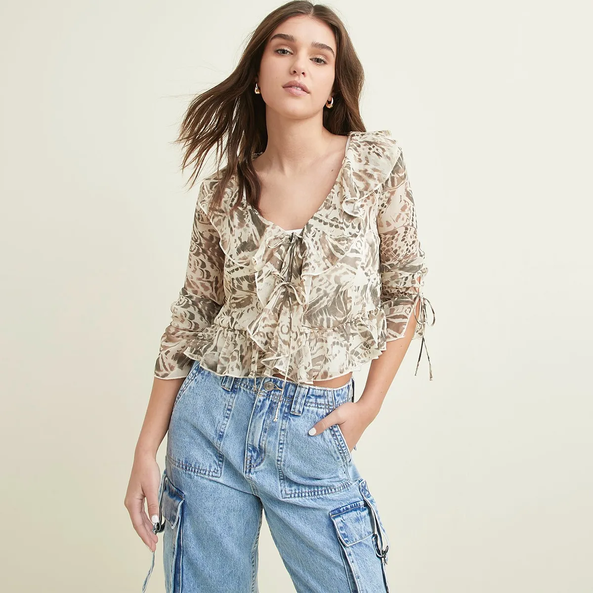 SYBILLA - Blusa Casual Mujer Sybilla