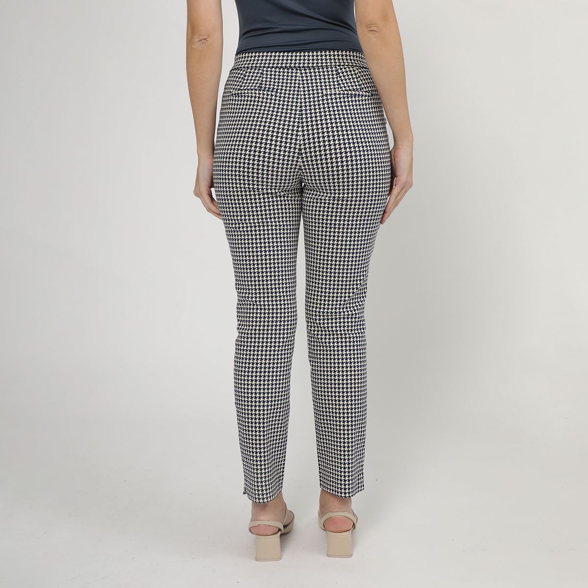 UNIVERSITY CLUB - Pantalón Straight Tiro Alto Mujer University Club