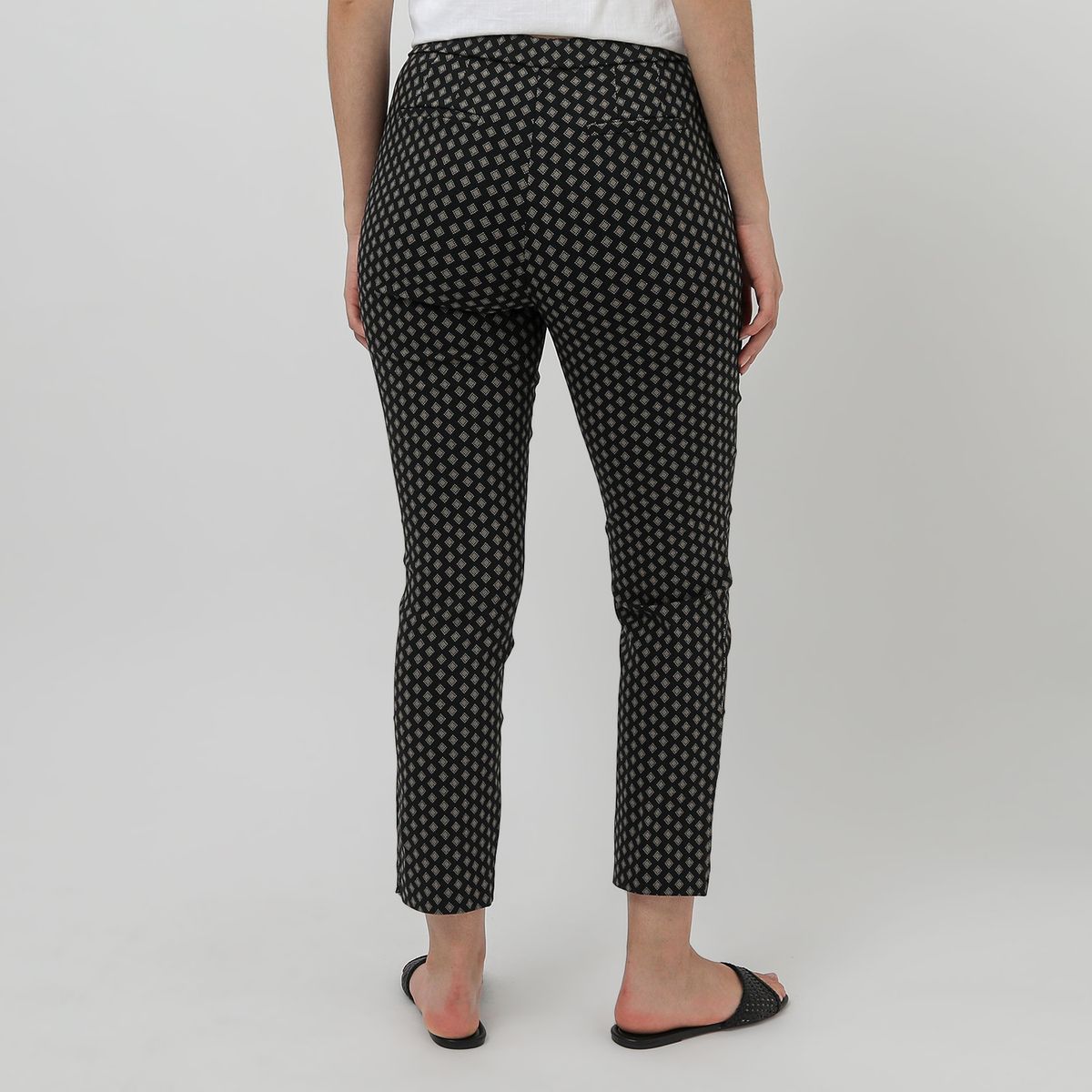 UNIVERSITY CLUB - Pantalón Straight Tiro Alto Mujer University Club