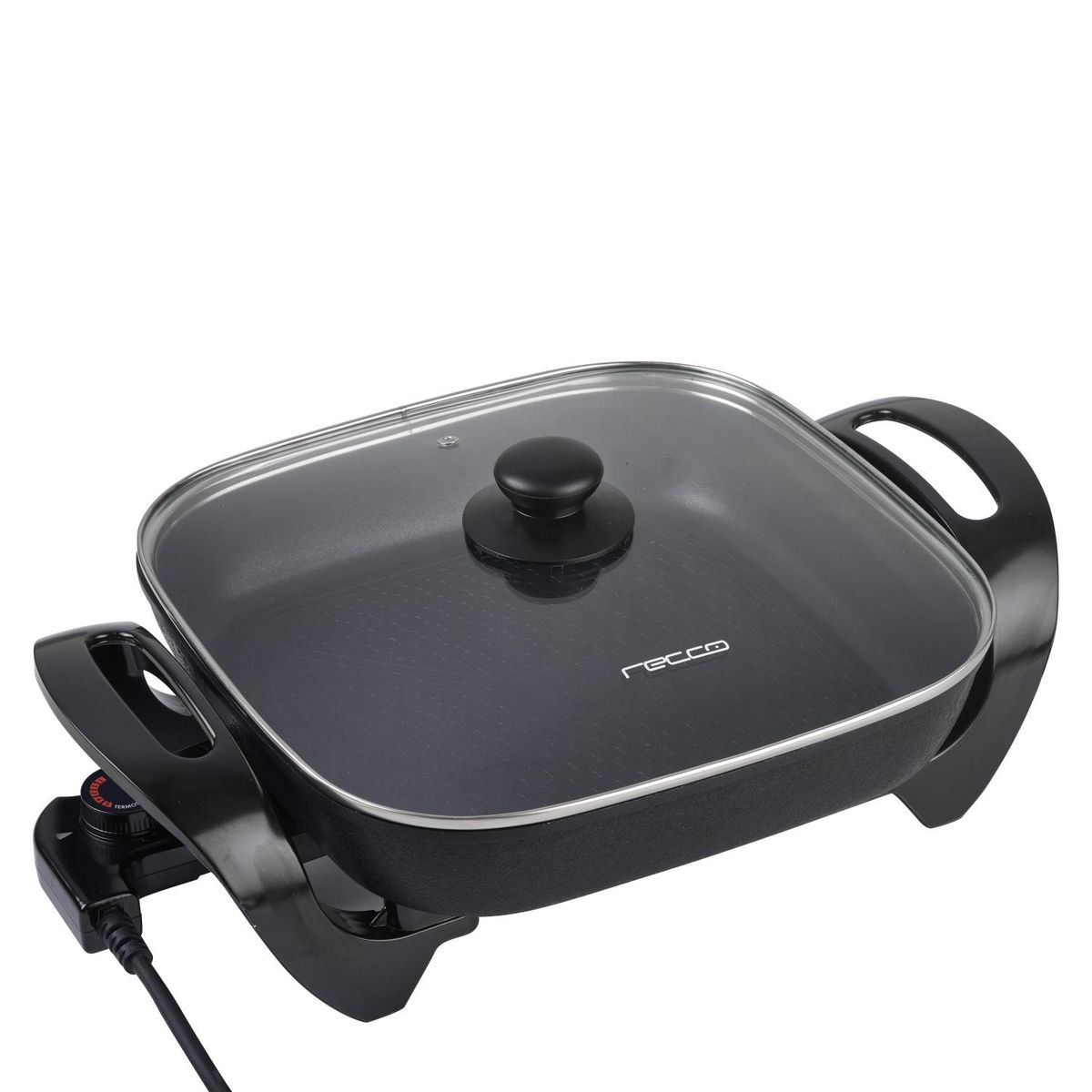 RECCO - Sartén Eléctrico Control Temperatura 1500w Rsel-1500 Recco