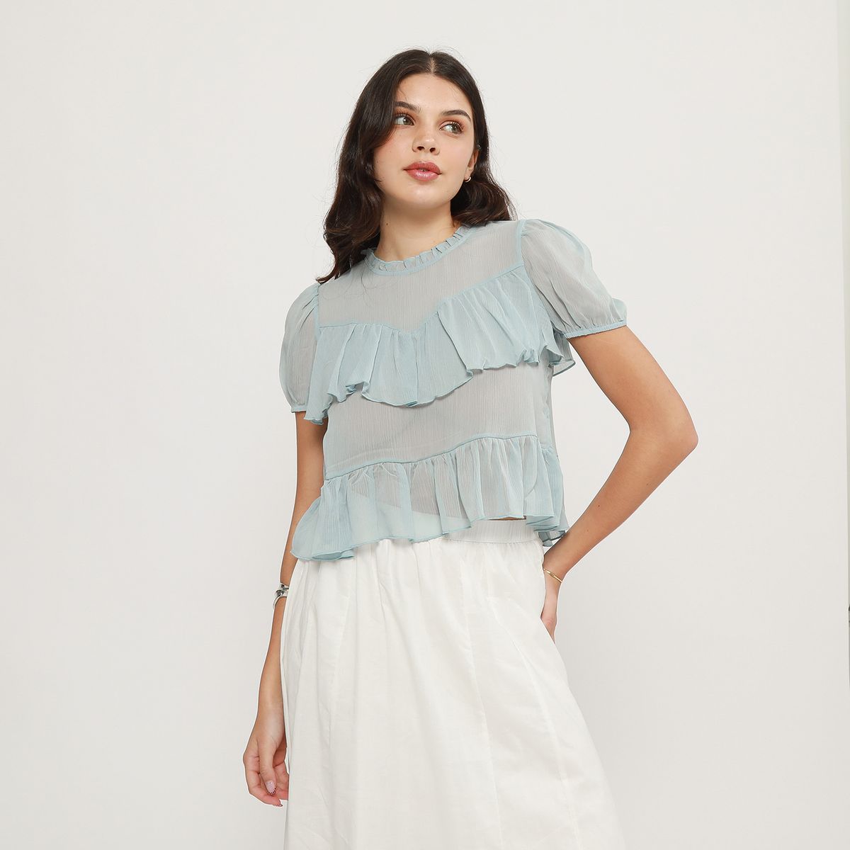 SYBILLA - Blusa Casual Mujer Sybilla