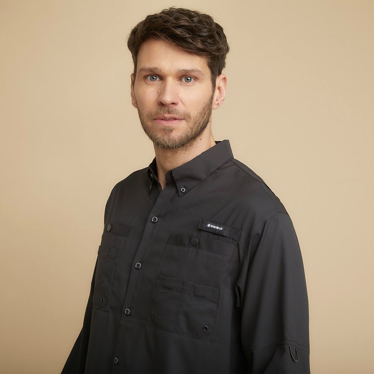 MOUNTAIN GEAR - Camisa Deportiva Trekking Hombre Mountain Gear 