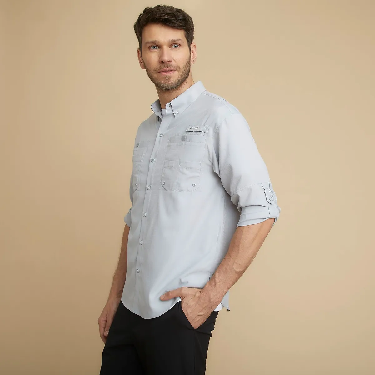 MOUNTAIN GEAR - Camisa Deportiva Trekking Hombre Mountain Gear 