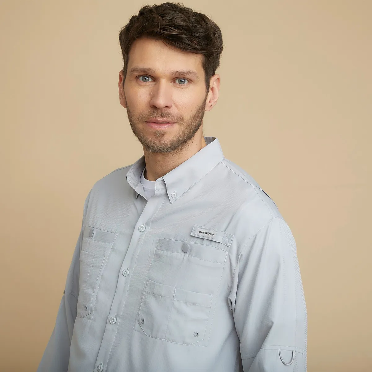 MOUNTAIN GEAR - Camisa Deportiva Trekking Hombre Mountain Gear 