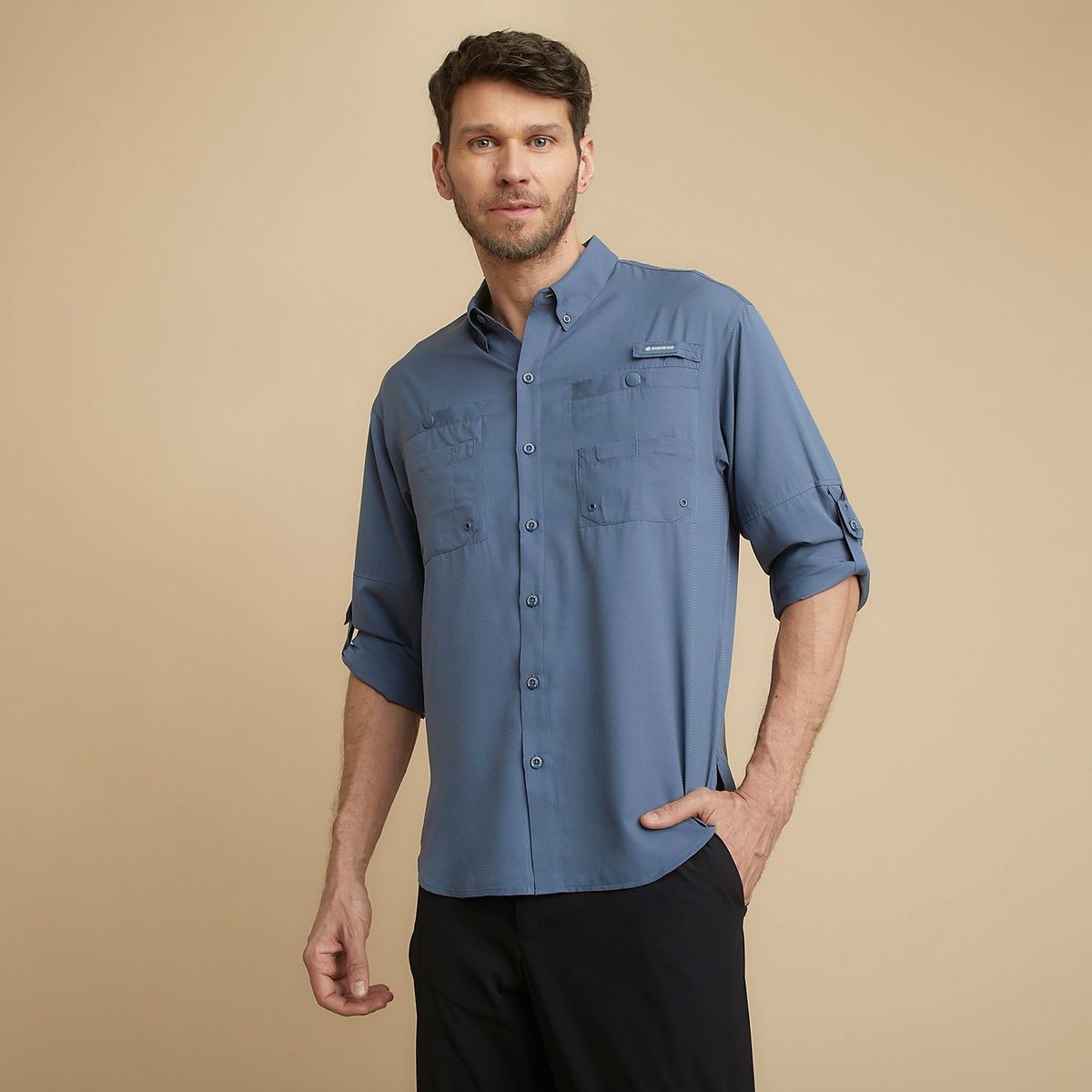 MOUNTAIN GEAR - Camisa Deportiva Trekking Hombre Mountain Gear 