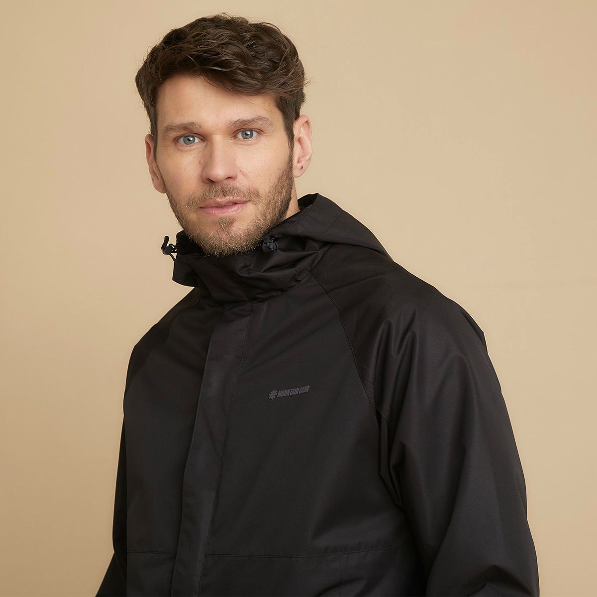 MOUNTAIN GEAR - Casaca Cortaviento Deportivo Outdoor Hombre Mountain Gear