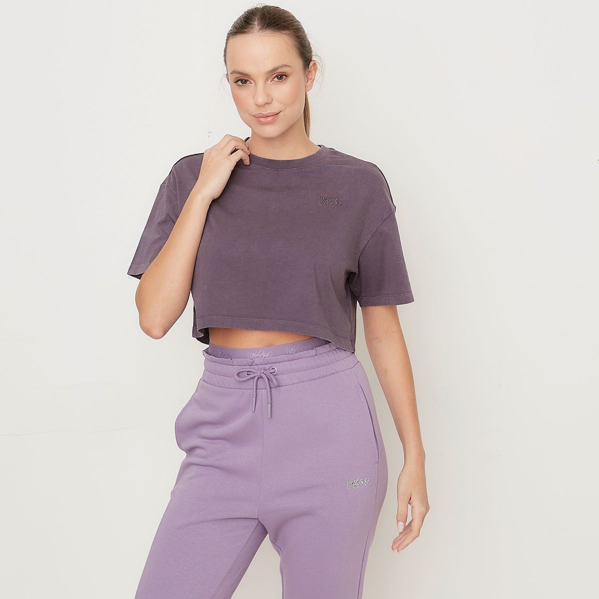 MOSSIMO - Polo Crop Boxy Fit Deportivo Mossimo