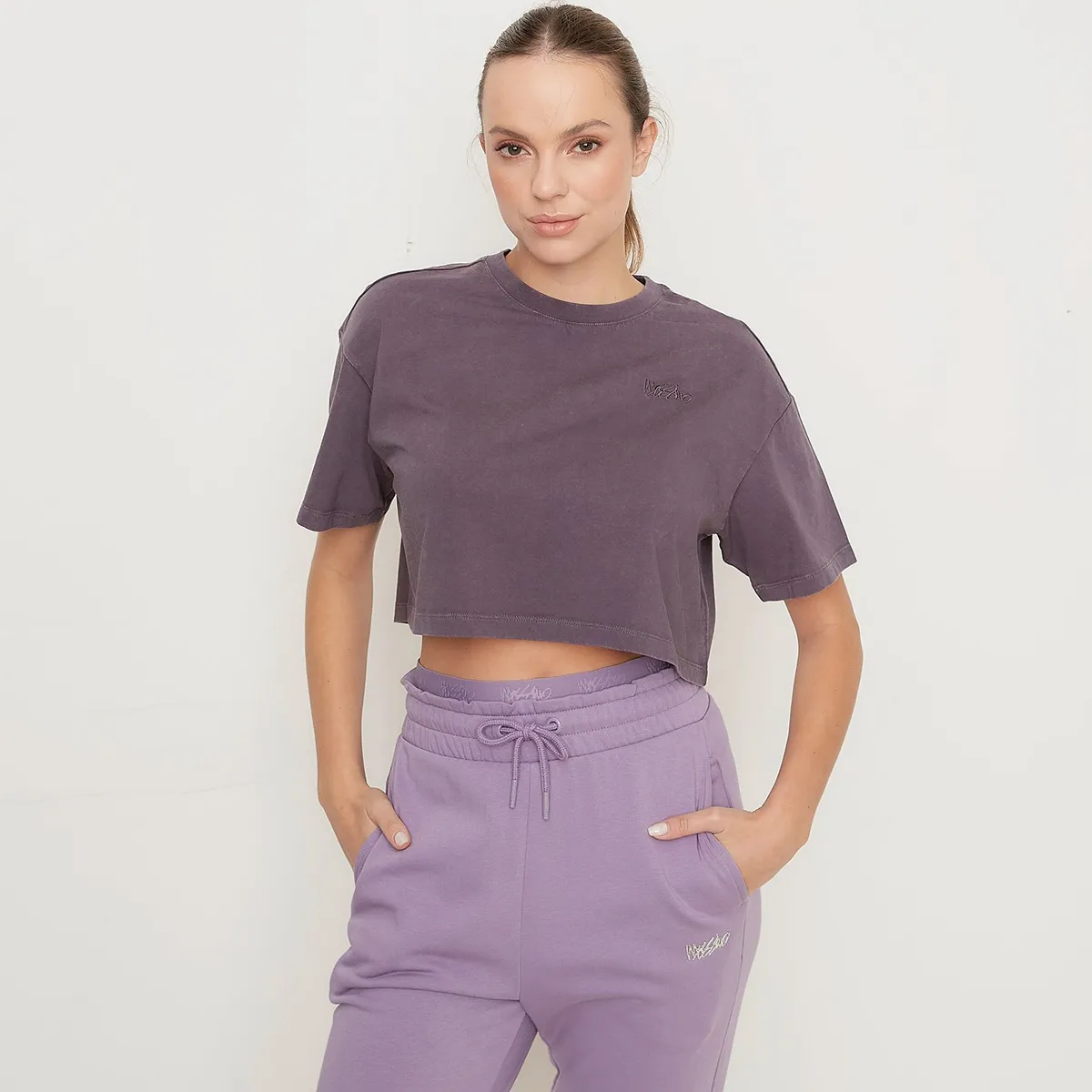 MOSSIMO - Polo Crop Boxy Fit Deportivo Mossimo