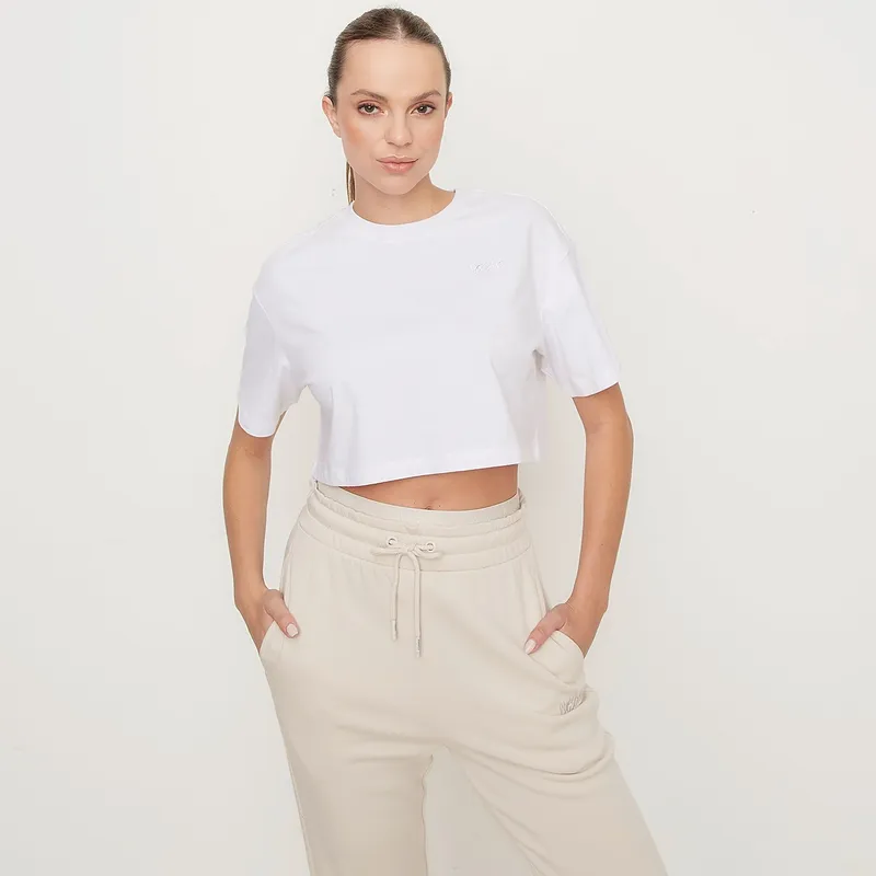 MOSSIMO - Polo Crop Boxy Fit Deportivo Mossimo