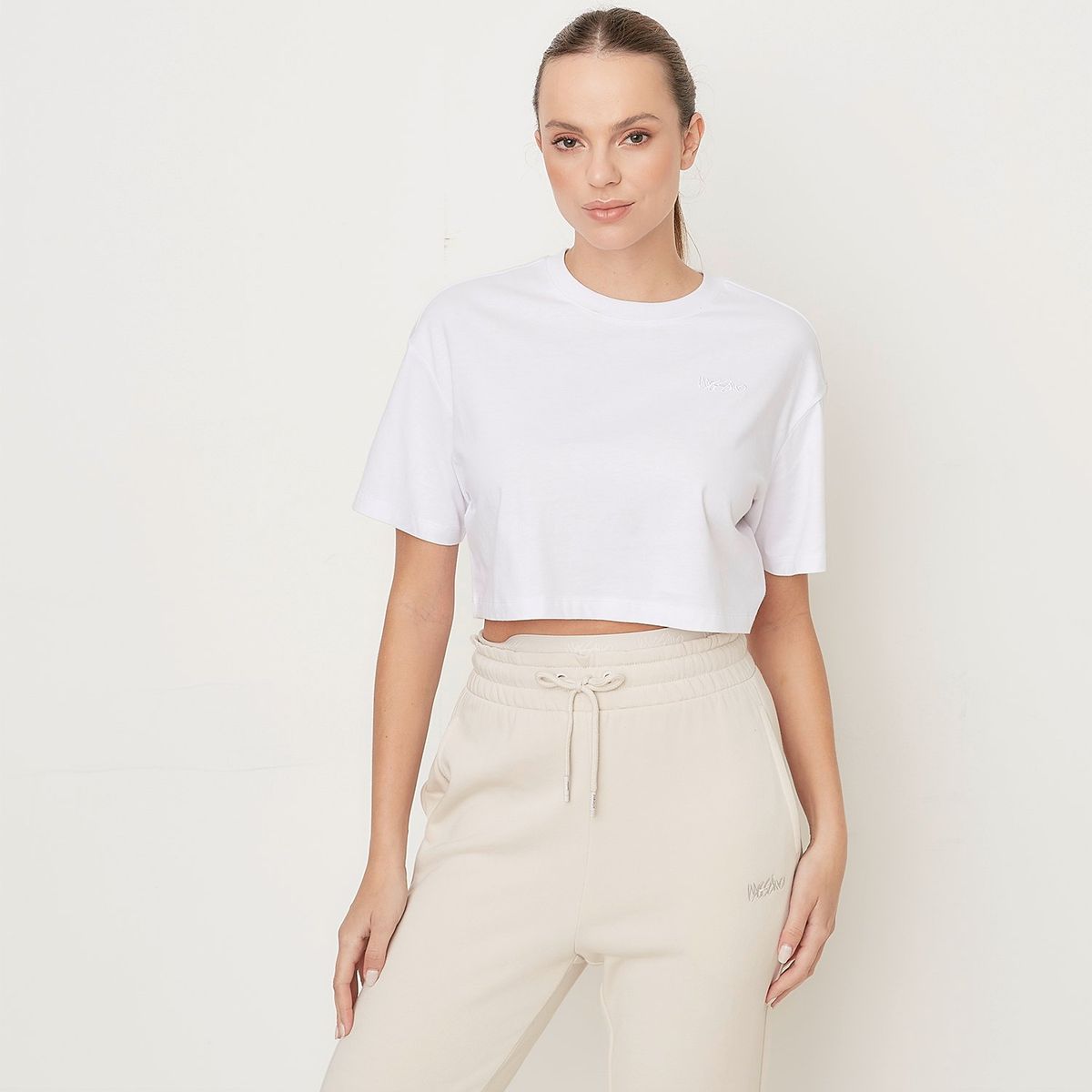 MOSSIMO - Polo Crop Boxy Fit Deportivo Mossimo