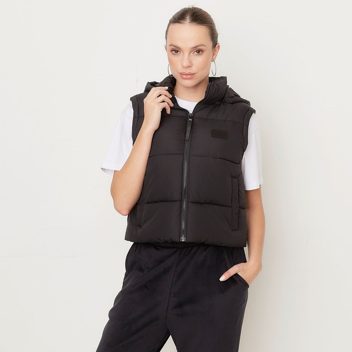 MOSSIMO - Chaleco Deportivo Mujer Mossimo