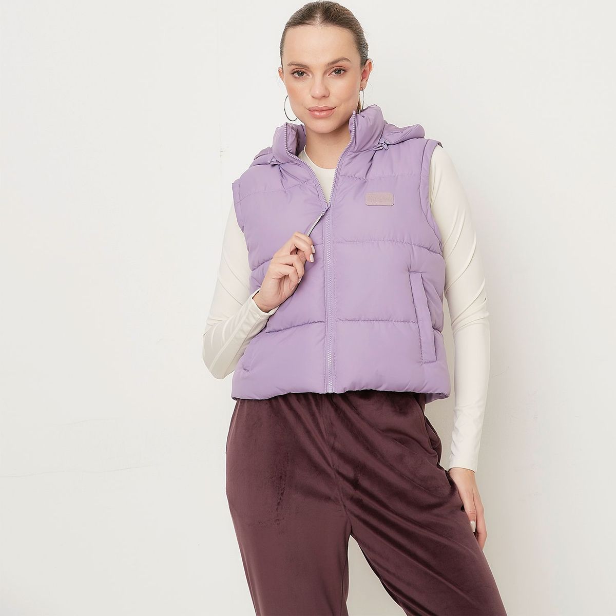 MOSSIMO - Chaleco Deportivo Mujer Mossimo