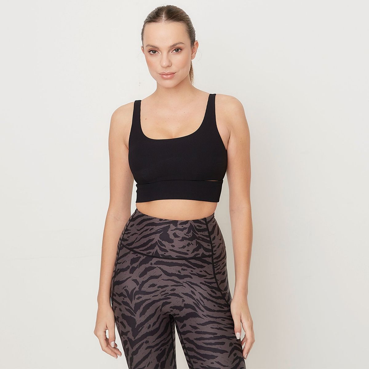 MOSSIMO - Bra Ribbed Deportivo Medium Support Mossimo