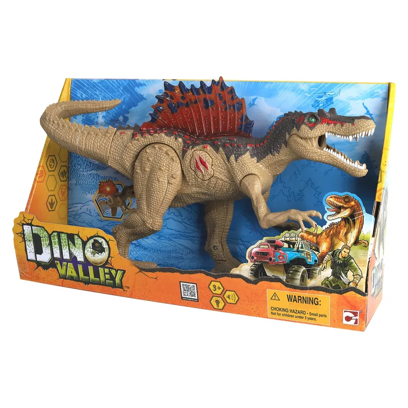 DINO VALLEY - Juguete Dinosaurio Espinosaurios Dino Valley 
