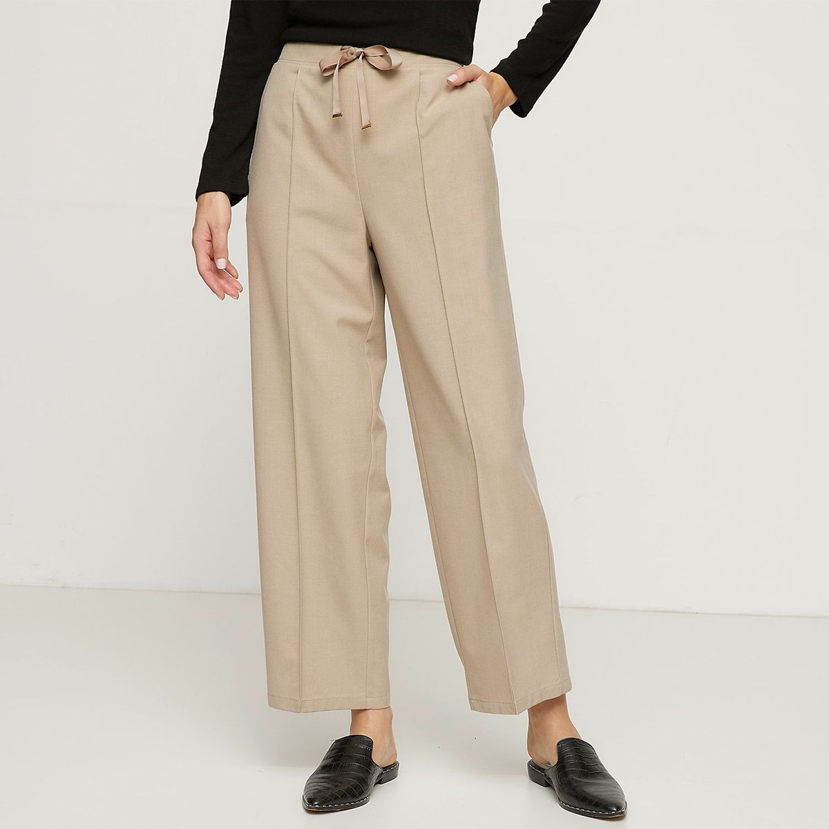 APOLOGY - Pantalón Recto Casual Mujer Apology