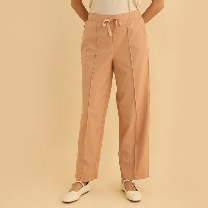 APOLOGY - Pantalón Recto Casual Mujer Apology