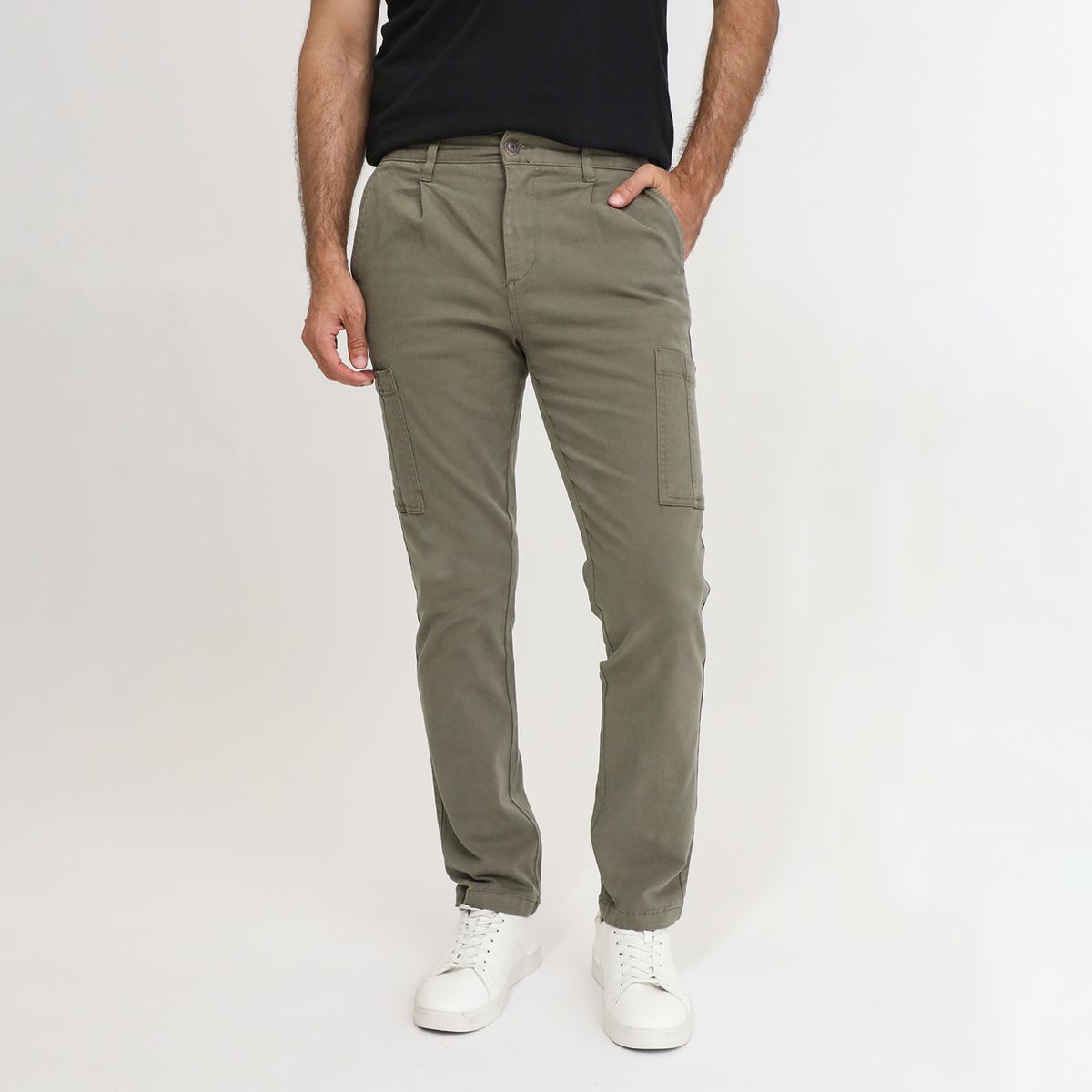 UNIVERSITY CLUB - Pantalón 100% Algodón Regular Hombre Uni