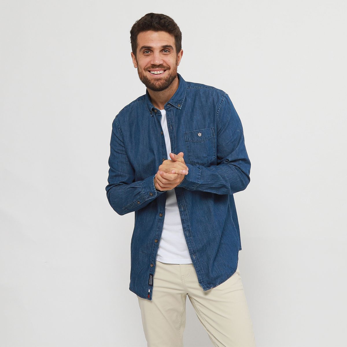 UNIVERSITY CLUB - Camisa 100% Algodón Juvenil Hombre University Club