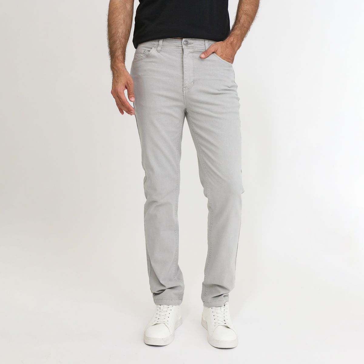 UNIVERSITY CLUB - Pantalón 100% Algodón Regular Hombre Uni