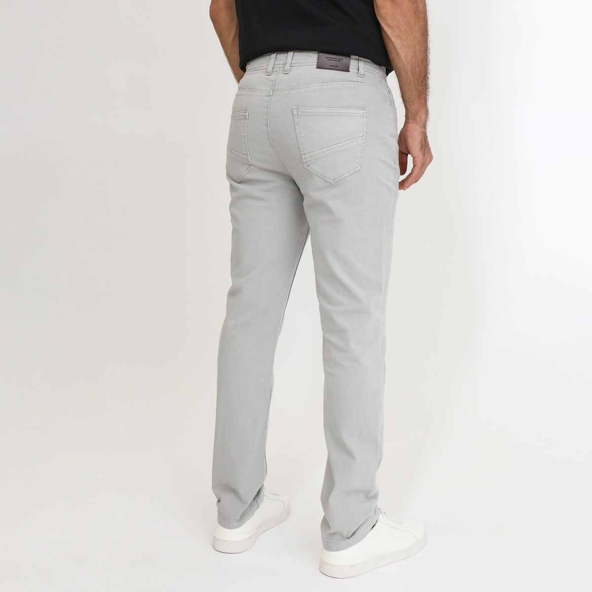 UNIVERSITY CLUB - Pantalón 100% Algodón Regular Hombre Uni