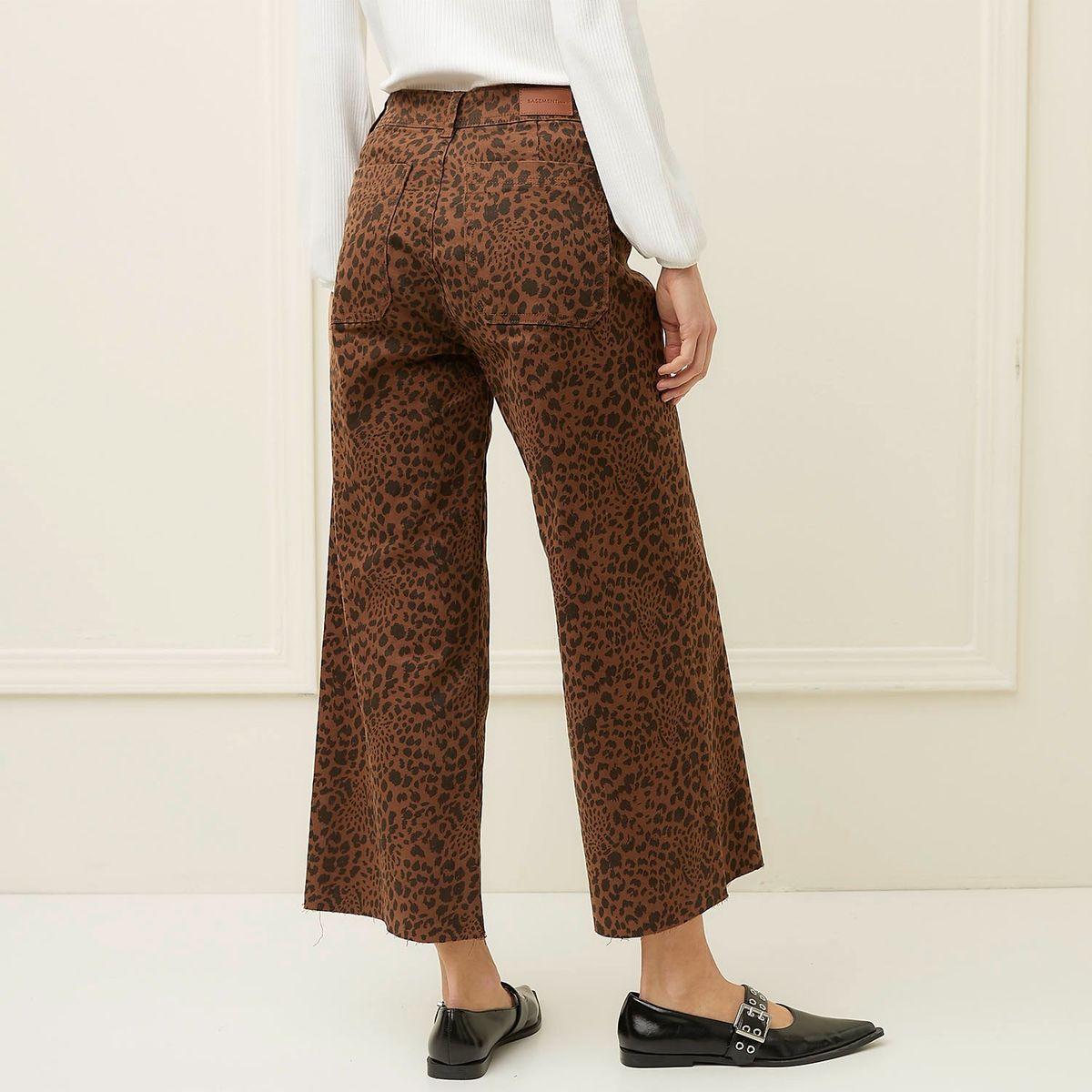 BASEMENT - Jean Culotte Algodón Mujer Basement