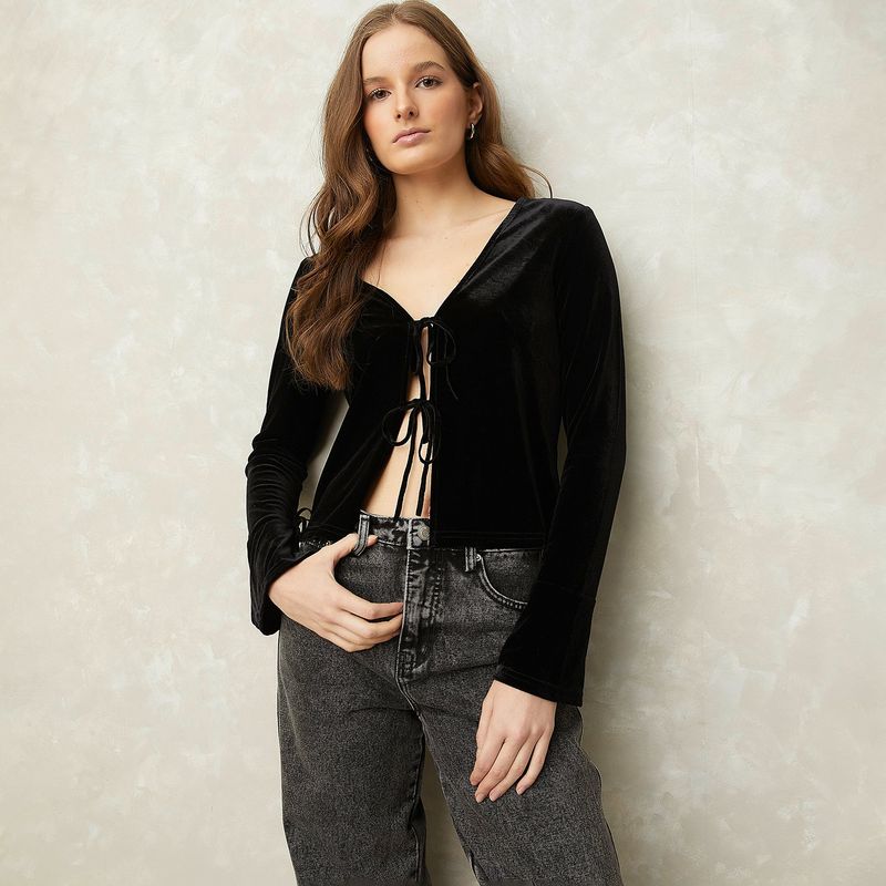 SYBILLA - Blusa Manga Larga Casual Mujer Sybilla