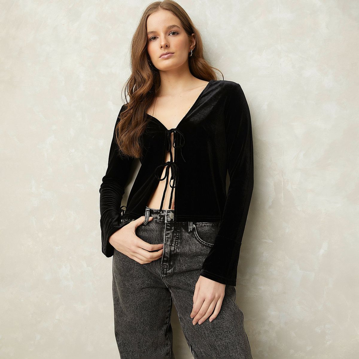 SYBILLA - Blusa Manga Larga Casual Mujer Sybilla