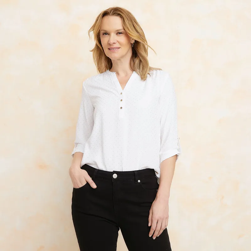 STEFANO COCCI - Blusa Manga Larga Casual Mujer Stefano Cocci