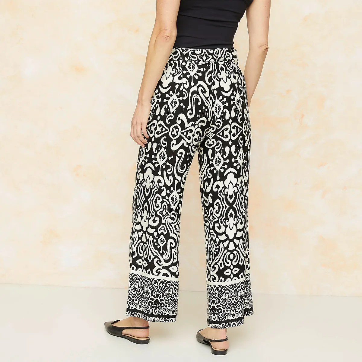 STEFANO COCCI - Pantalón Palazzo Mujer Stefano Cocci