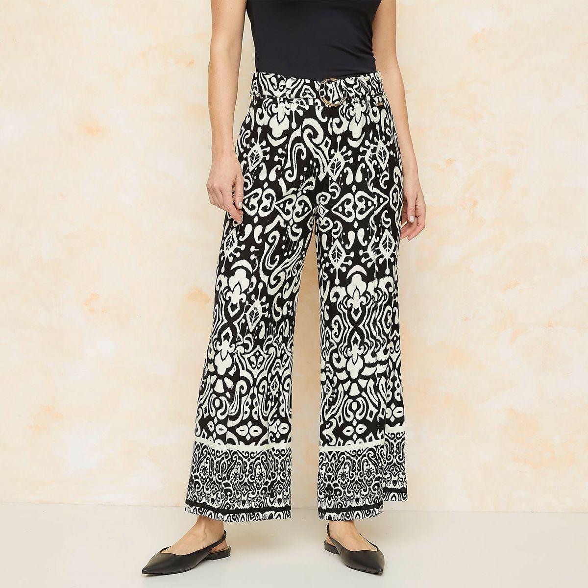 STEFANO COCCI - Pantalón Palazzo Mujer Stefano Cocci.