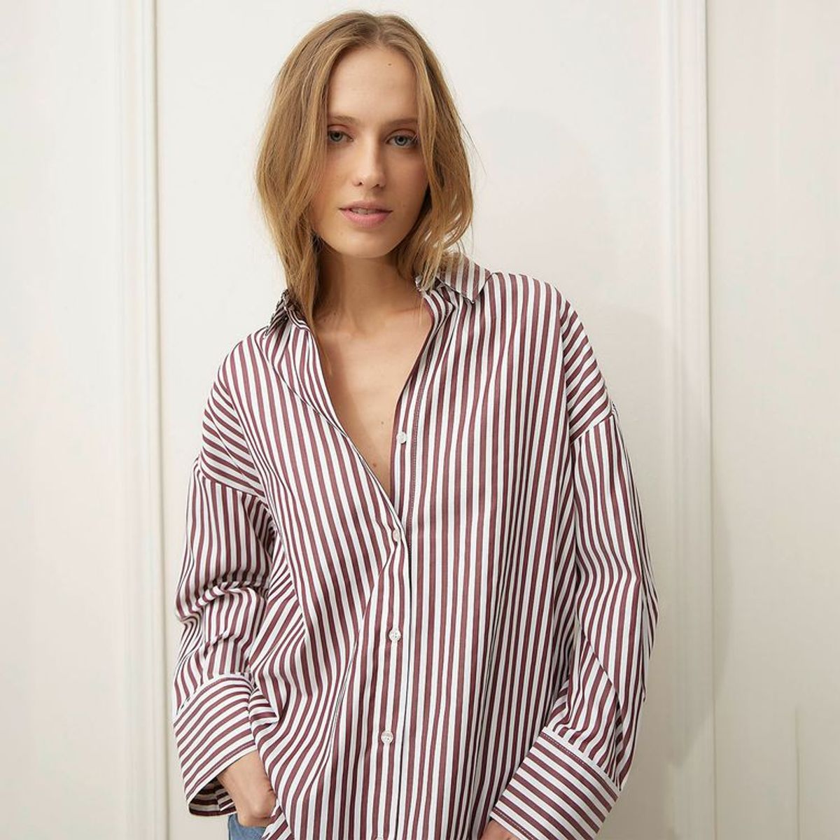 BASEMENT - Blusa Manga Larga Mujer Basement