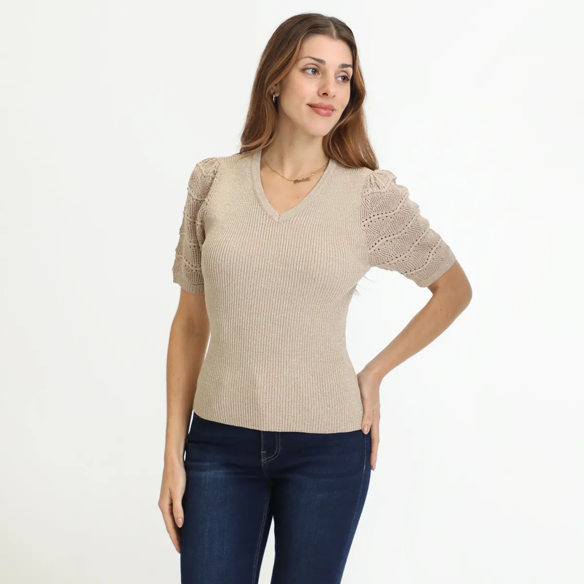 ELLE - Polo Casual Mujer Elle