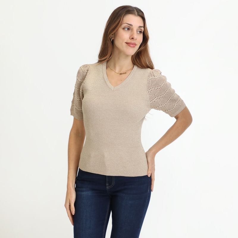 ELLE - Polo Casual Mujer Elle