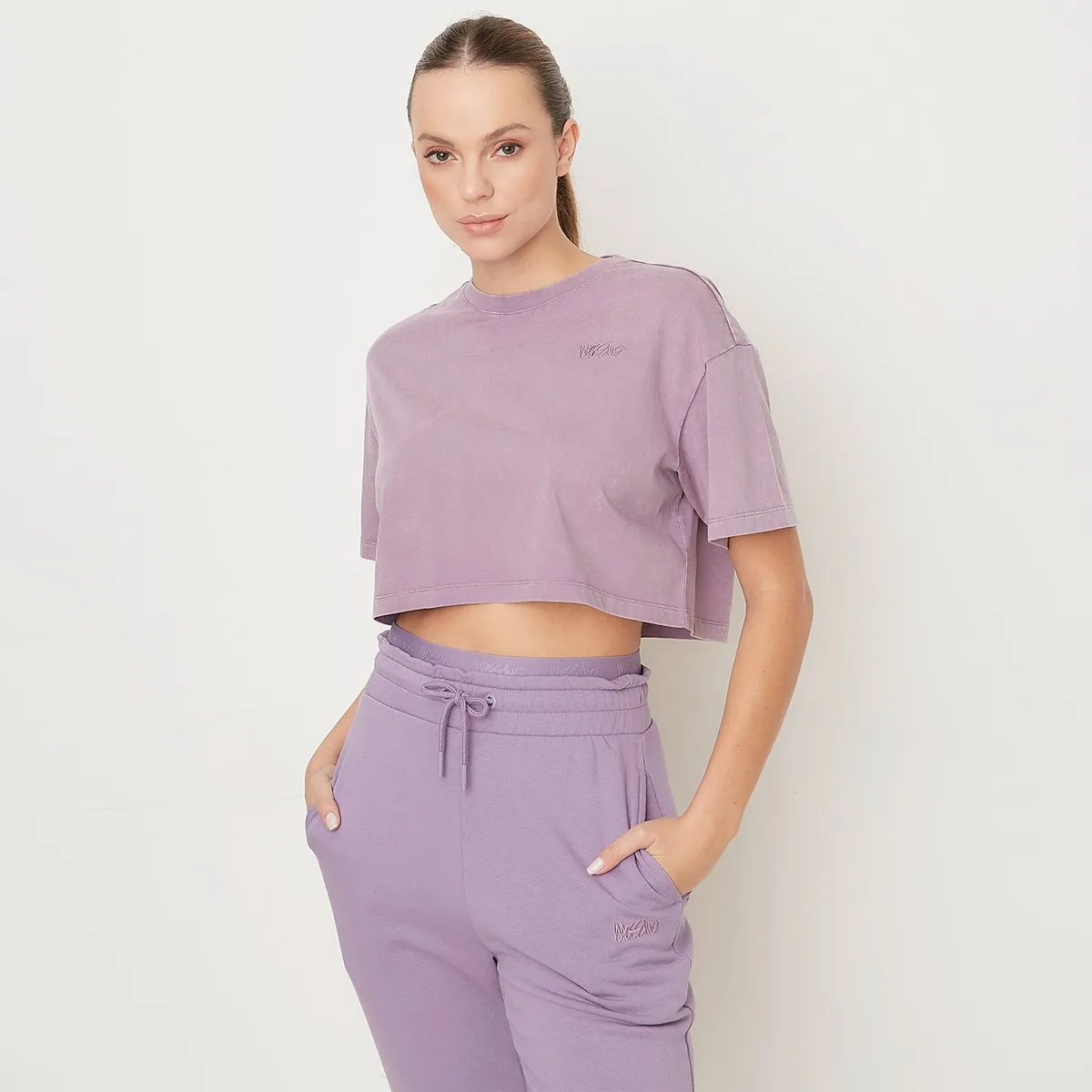 MOSSIMO - Polo Crop Boxy Fit Deportivo Mossimo