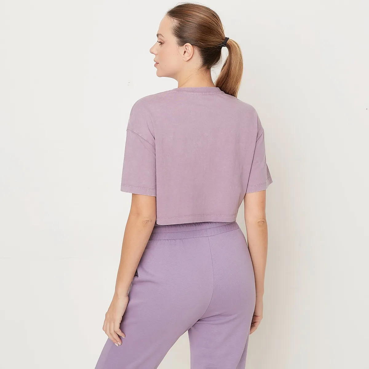 MOSSIMO - Polo Crop Boxy Fit Deportivo Mossimo