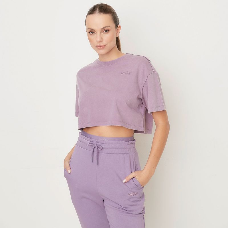 MOSSIMO - Polo Crop Boxy Fit Deportivo Mossimo