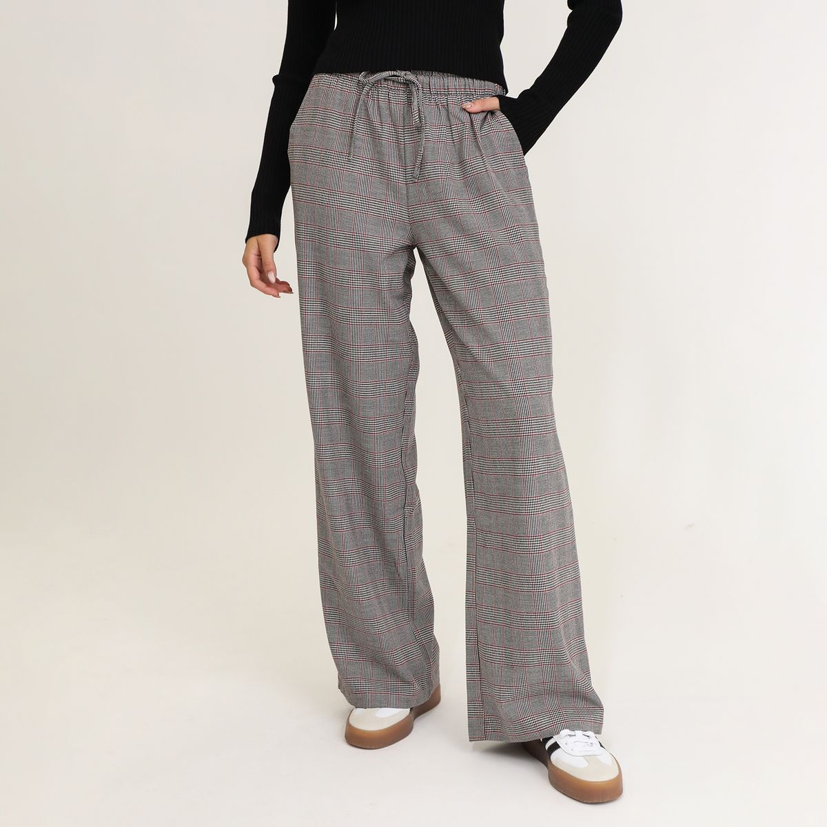 SYBILLA - Pantalón Fluido Casual Mujer Sybilla