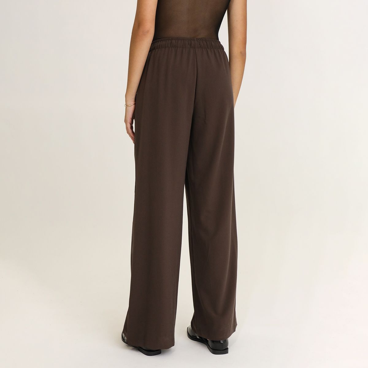 SYBILLA - Pantalón Fluido Casual Mujer Sybilla