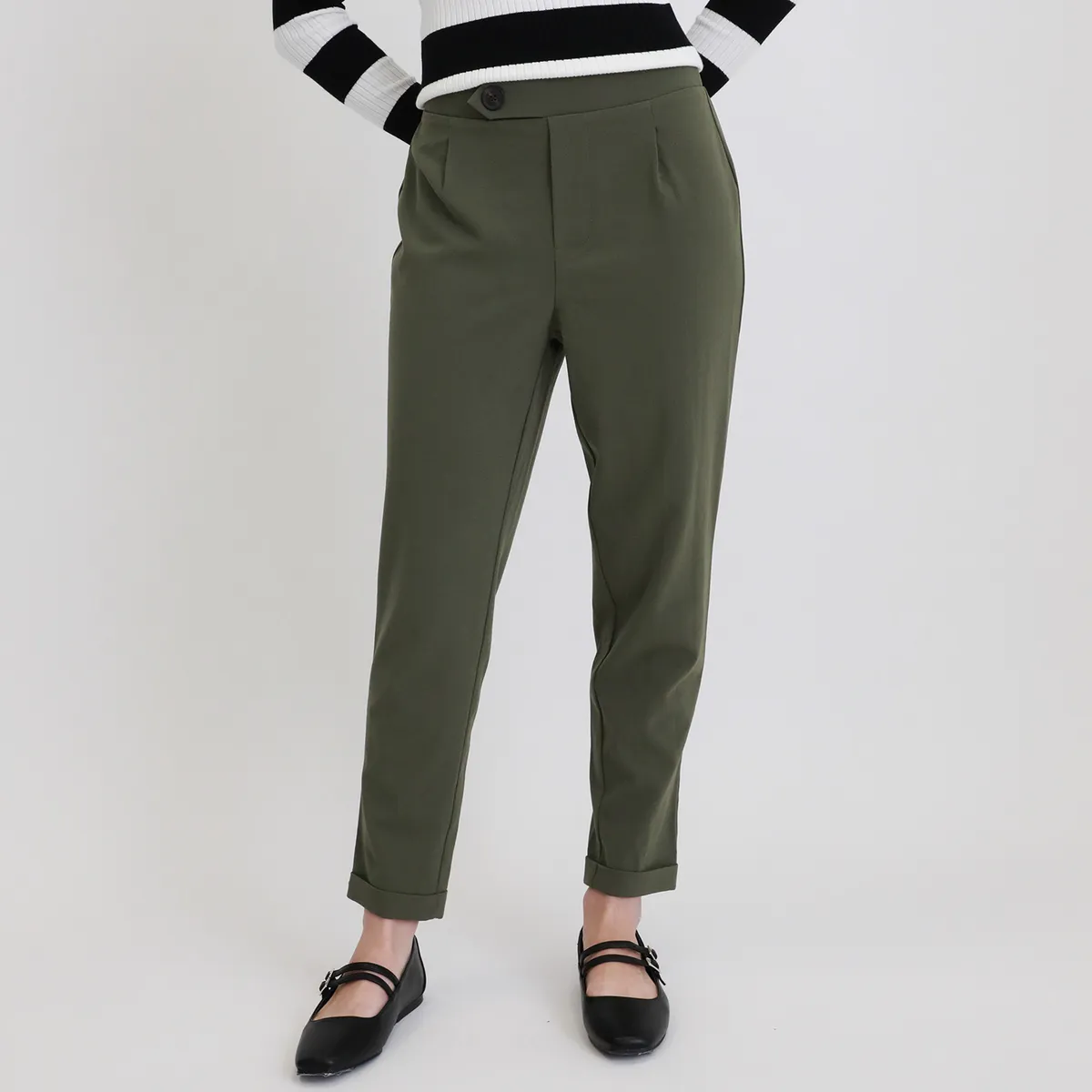 SYBILLA - Pantalón Casual Mujer Sybilla