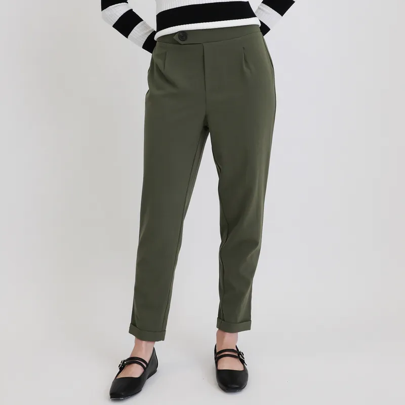 SYBILLA - Pantalón Casual Mujer Sybilla