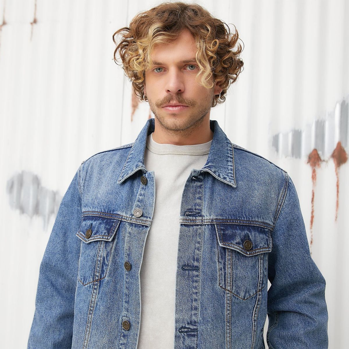 DENIMLAB - Chaqueta Denim Basica