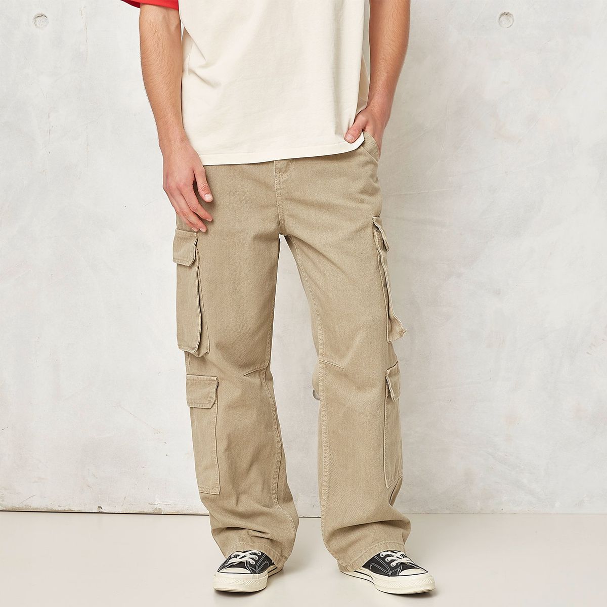 BEARCLIFF - Pantalón Cargo Hombre Bearcliff